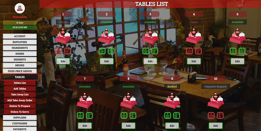 Restaurant Management System Logo